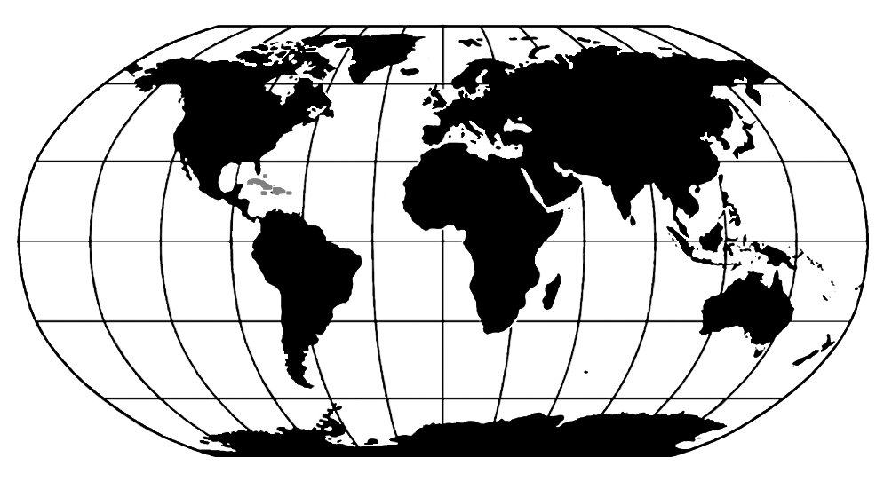 map caribbean